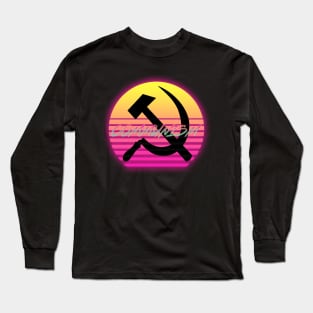 Communism Vaporwave (Streamster)| Karl Marx| Vladimir Lenin| Communism| Long Sleeve T-Shirt